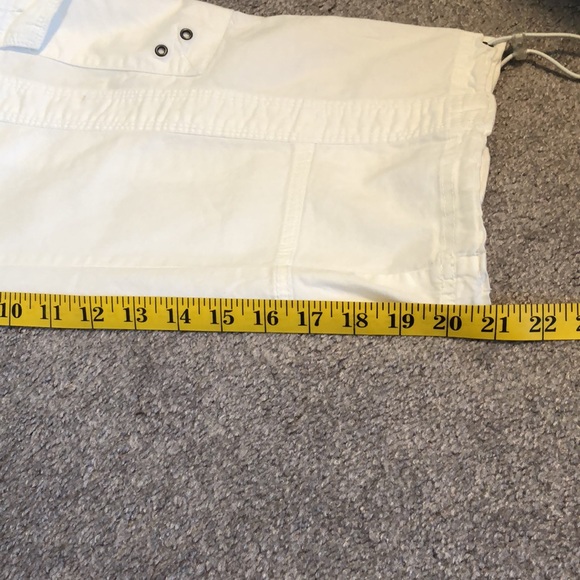 Style & Co. White Cotton Capris - Picture 6 of 8